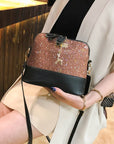 Fashion bags for Women Leather Splice shell