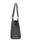 Norah Vegan Leather Women Satchel Bag with Wristlet