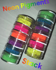 Neon Pigments Eyeshadow Stack of 6