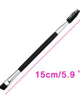 Professional Double Eyebrow Brush+Eyebrow Comb