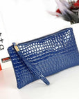 Women Purse Handbag Women's Crocodile PU leather
