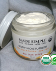 Certified Organic Vegan Sea Buckthorn Body Moisturizer