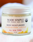 Certified Organic Vegan Sea Buckthorn Body Moisturizer
