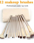 12 pcs Brush Set - Soft Synthetic Professional