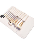 12 pcs Brush Set - Soft Synthetic Professional