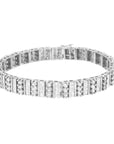 14K White Gold 4 7/8 cttw  Round Brilliant-Cut Diamond