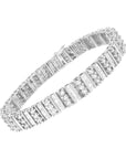 14K White Gold 4 7/8 cttw  Round Brilliant-Cut Diamond