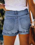 Sexy Wash Streetwear Denim Shorts Pants