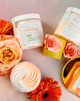 "Peach Booty" Collection Body Butter, Serum, Sugar Scrub