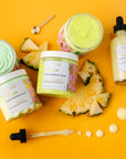 'Fineapples' Boob Collection Body Butter, Serum,Sugar Scrub