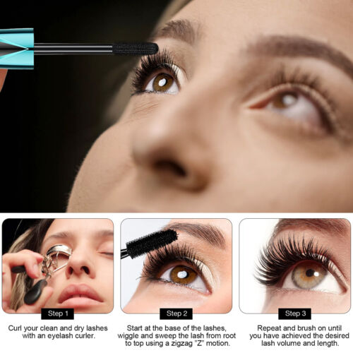 1-2 Pcs Silk Fiber 4D Mascara