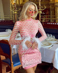 Long Sleeve O-Neck Tops  Bodycon Two Piece Sets