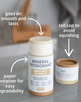 Mineral (Baking Soda-Free) Deodorant