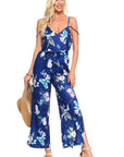 Women's Floral Pants Jumpsuit