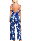 Women's Floral Pants Jumpsuit