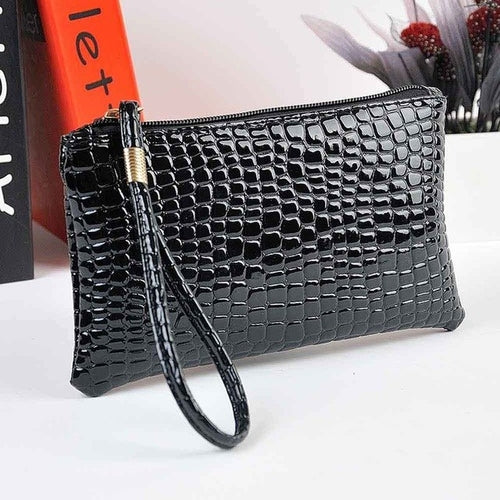 Women&#39;s Crocodile PU Leather Bag