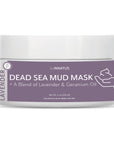 Luxury Dead Sea Spa Gift Set - Bath Salt, Mud Mask Cleanser