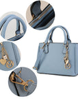 Ruth Vegan Leather Women Satchel Bag with Wallet