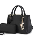 Ruth Vegan Leather Women Satchel Bag with Wallet