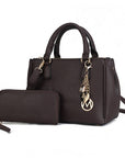 Ruth Vegan Leather Women Satchel Bag with Wallet