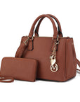 Ruth Vegan Leather Women Satchel Bag with Wallet