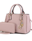 Ruth Vegan Leather Women Satchel Bag with Wallet