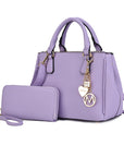 Ruth Vegan Leather Women Satchel Bag with Wallet