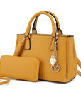 Ruth Vegan Leather Women Satchel Bag with Wallet