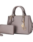Ruth Vegan Leather Women Satchel Bag with Wallet