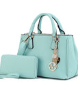 Ruth Vegan Leather Women Satchel Bag with Wallet
