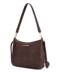 Alanis Laser Cut Vegan Leather Women Shoulder Bag