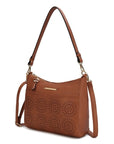 Alanis Laser Cut Vegan Leather Women Shoulder Bag