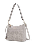 Alanis Laser Cut Vegan Leather Women Shoulder Bag