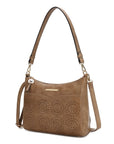 Alanis Laser Cut Vegan Leather Women Shoulder Bag