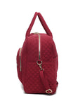 MKF Collection Jayla Solid Quilted Cotton Women Duffle Bag by Mia k