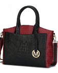 MKF Collection Collins Vegan Leather Women Tote Bag by Mia K