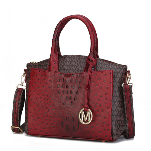 MKF Collection Collins Vegan Leather Women Tote Bag by Mia K