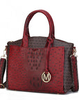 MKF Collection Collins Vegan Leather Women Tote Bag by Mia K