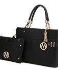 MKF Collection Tenna Vegan Leather Women Satchel Bag by Mia K