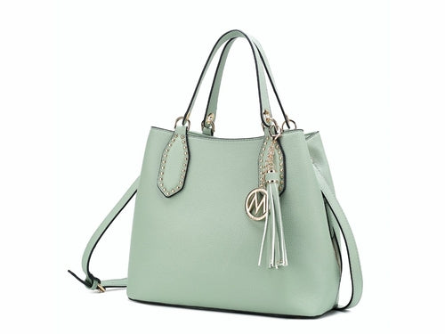 Lana Satchel Bag vegan Leather By Mia K