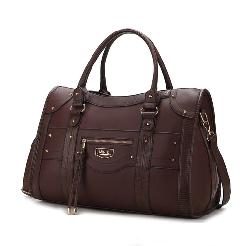 Patricia Vegan Leather Women Duffle Bag