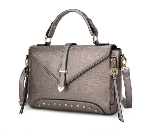 Angela Vegan Leather Women Satchel Bag