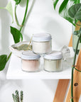 Clay Face Mask Trio Rose Clay French Green Clay Kaolin Clay Turmeric