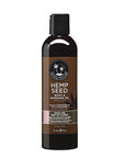 Earthly Body Hemp Seed Massage Oil Skinny Dip 8 oz.