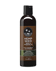 Earthly Body Hemp Seed Massage Oil Guavalava 8 oz.