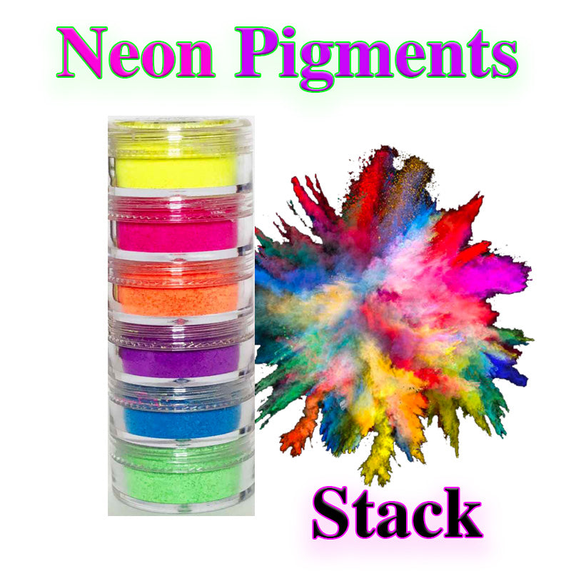 Neon Pigments Eyeshadow Stack of 6