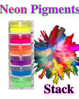 Neon Pigments Eyeshadow Stack of 6