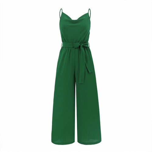 Sleeveless Women Pants Jumpsuit