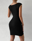 Sleeveless Knit Bodycon Dress