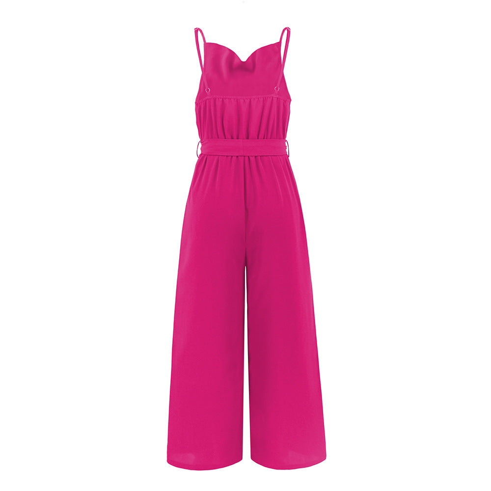 Sleeveless Women Pants Jumpsuit